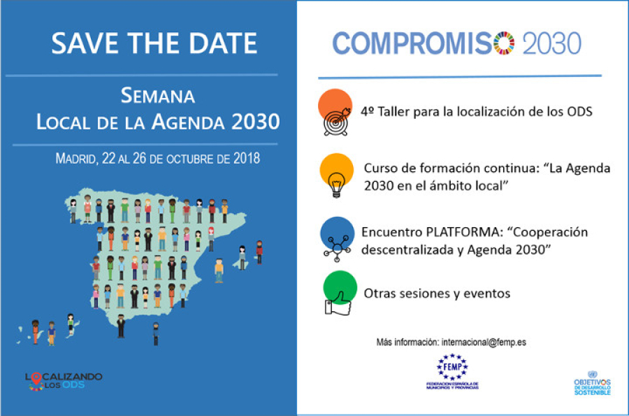 En oto&ntilde;o, Semana Local de la Agenda 2030; una oportunidad de impulsar la Localizaci&oacute;n de los ODS